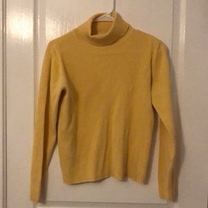 yellow turtleneck